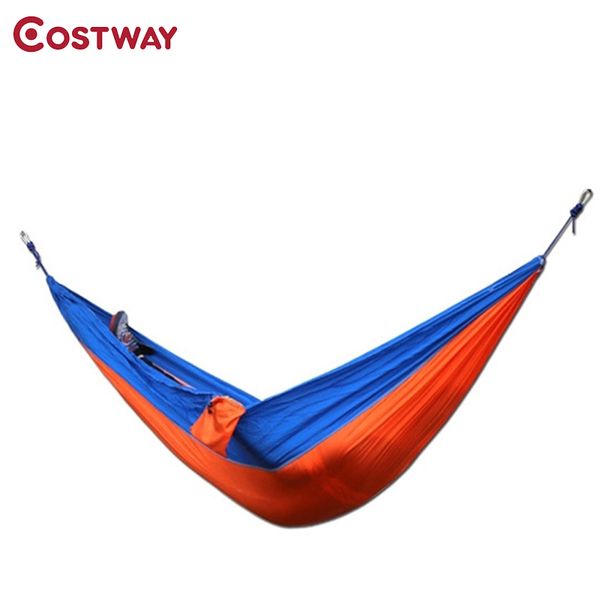 costway outdoor portable two-person parachute hammock travel camping sleeping hamaca garden furniture 275x140cm w0144
costway outdoor portable two-person parachute hammock travel camping sleeping hamaca garden furniture 275x140cm w0144