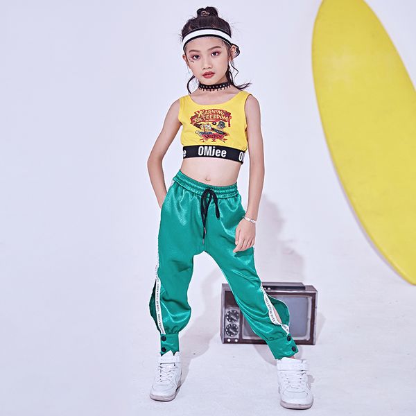 2018 hip hop dance costume kids jazz vest pants girls street dance clothing children stage costumes performance wear dnv10146, Black;red
2018 hip hop dance costume kids jazz vest pants girls street dance clothing children stage costumes performance wear dnv10146, Black;red