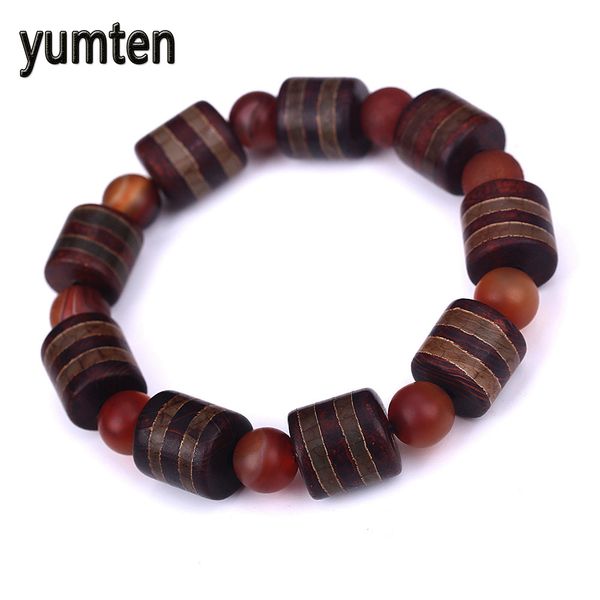 yumten bracelet men jewelry natural agate chinese style popular retro beads accessories gift erkek bileklik couro buda bileklik, Golden;silver
yumten bracelet men jewelry natural agate chinese style popular retro beads accessories gift erkek bileklik couro buda bileklik, Golden;silver