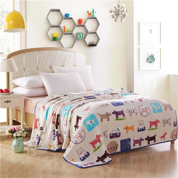 cartoon puppy pattern home textile flannel blanket warm soft blankets throw on sofa/bed/plane travel patchwork solid bedspread
cartoon puppy pattern home textile flannel blanket warm soft blankets throw on sofa/bed/plane travel patchwork solid bedspread