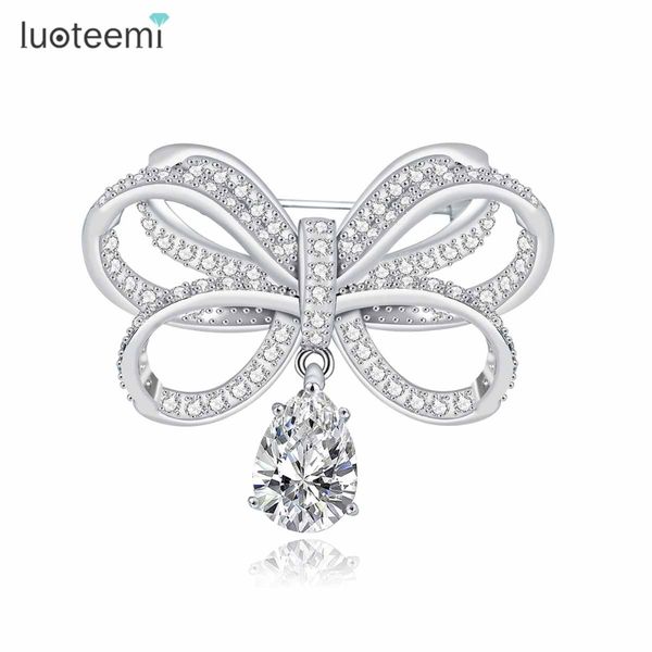 luoteemi new arrival vintage cz bowknot brooches for women bijoux jewelry fashion bridal dress pins wedding party accesories, Gray
luoteemi new arrival vintage cz bowknot brooches for women bijoux jewelry fashion bridal dress pins wedding party accesories, Gray