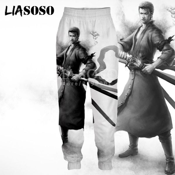 liasoso new japan anime one piece roronoa zoro sword 3d print women men's pants long pants casual cool a107, Black
liasoso new japan anime one piece roronoa zoro sword 3d print women men's pants long pants casual cool a107, Black