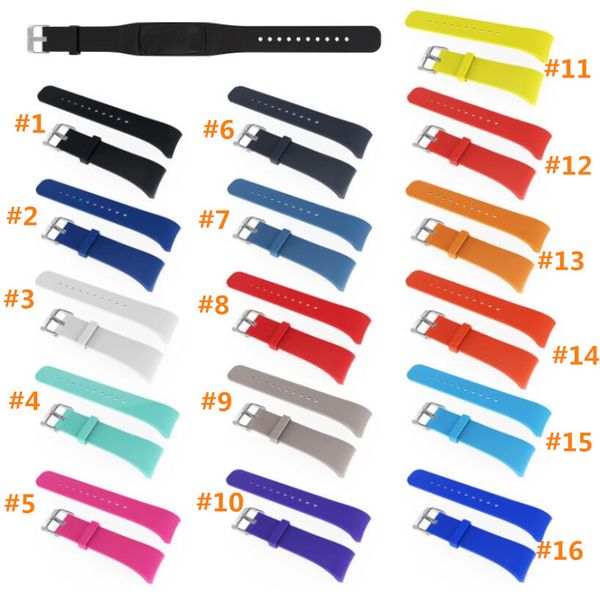 Image of DHL Silicone Sport Band for Samsung Gear Fit 2 SM-R360 Fitness Band Wearable Rubber Bracelet Wrist Strap R360