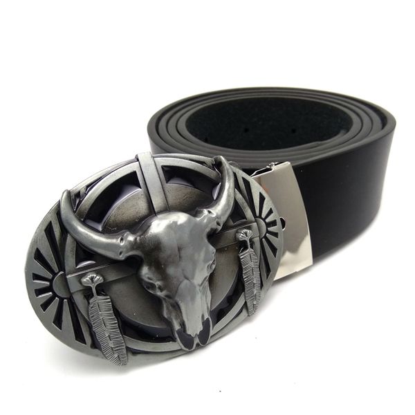 fashion belts for men with cow head totem american western cowboy belt buckle metal black pu leather belt men, Black;brown
fashion belts for men with cow head totem american western cowboy belt buckle metal black pu leather belt men, Black;brown