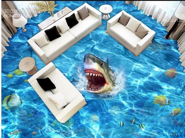 self adhesive wallpaper shark dolphin 3d three-dimensional bathroom floor tile decorative painting
self adhesive wallpaper shark dolphin 3d three-dimensional bathroom floor tile decorative painting