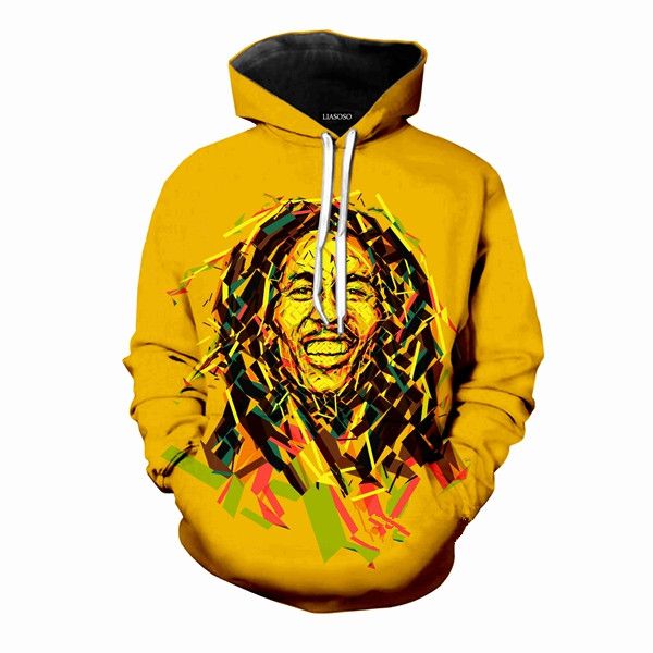 fashion reggae bob marley 3d print hoodies fashion clothing women/men sweatshirt casual pullovers k361, Black
fashion reggae bob marley 3d print hoodies fashion clothing women/men sweatshirt casual pullovers k361, Black