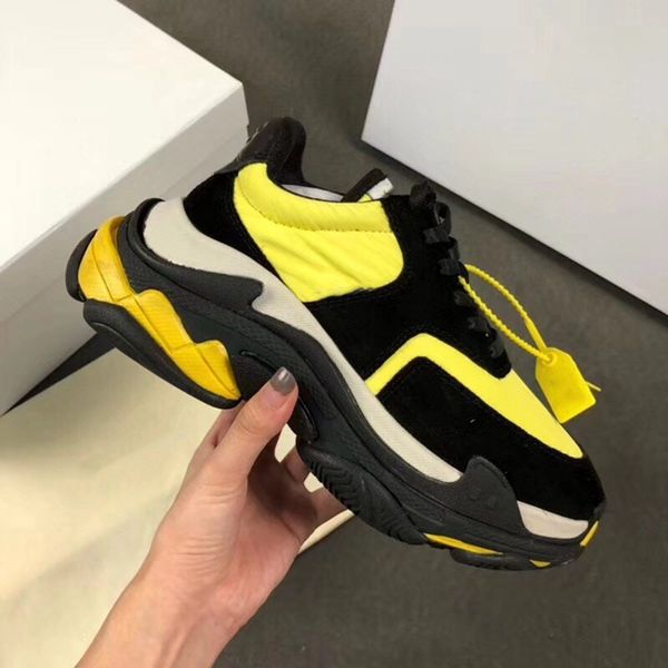 2018 brand fashion luxury designer women shoes triple s trainers men triple-s sneakers fashion women and men casual shoes dhl free, Black
2018 brand fashion luxury designer women shoes triple s trainers men triple-s sneakers fashion women and men casual shoes dhl free, Black