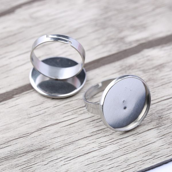 reidgaller 10pcs stainless steel adjustable ring blanks fit 16mm 18mm round cabochon base settings diy bezel for jewelry making, Blue;slivery
reidgaller 10pcs stainless steel adjustable ring blanks fit 16mm 18mm round cabochon base settings diy bezel for jewelry making, Blue;slivery