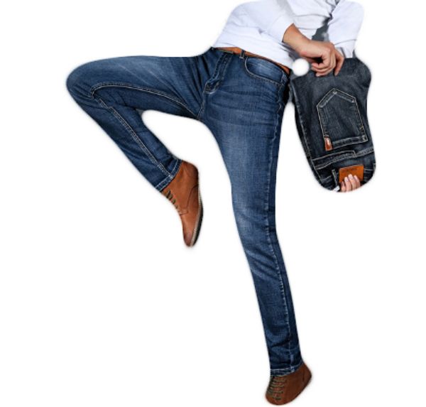 men's jeans slim fit high elastic pencil denim trousers male casual black blue jeans plus size 28-40 high quality
men's jeans slim fit high elastic pencil denim trousers male casual black blue jeans plus size 28-40 high quality
