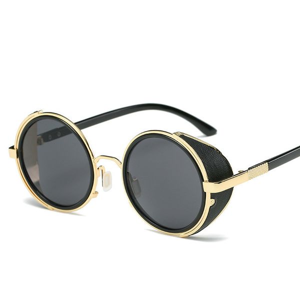 gothic steampunk sunglasses women men vintage retro oval metal sun glasses uv400 steam punk goggles mirrored oculos, White;black
gothic steampunk sunglasses women men vintage retro oval metal sun glasses uv400 steam punk goggles mirrored oculos, White;black