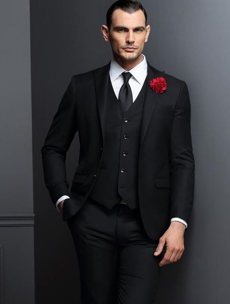 2018 latest coat pant designs black smart casual men suits peaked lapel slim fit suit for wedding prom tail made costume 3 piece, White;black
2018 latest coat pant designs black smart casual men suits peaked lapel slim fit suit for wedding prom tail made costume 3 piece, White;black