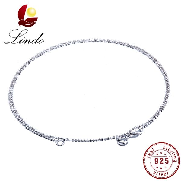 lindo women 925 sterling silver necklace fashion solid silver link chain for men 0.9mm / 1.1g new jewelry female
lindo women 925 sterling silver necklace fashion solid silver link chain for men 0.9mm / 1.1g new jewelry female