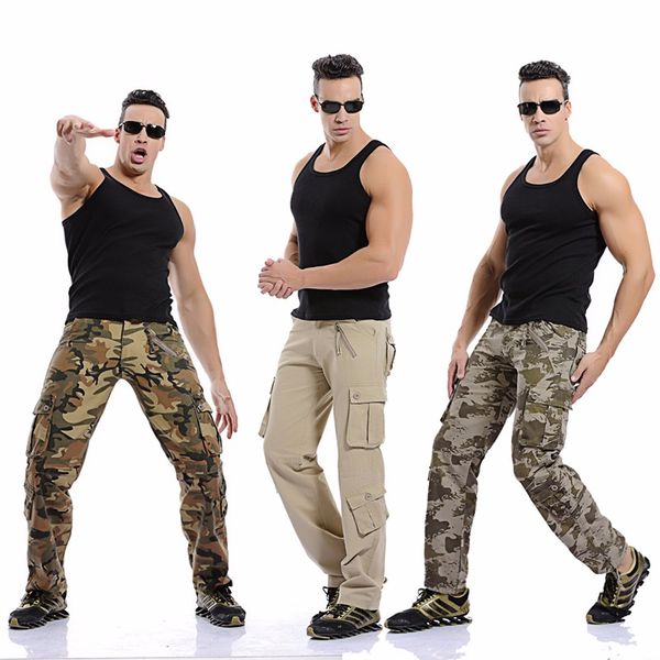 cool men cargo pants camouflage pants fashion military trousers summer spring casual brand clothing loose pants ing, Black
cool men cargo pants camouflage pants fashion military trousers summer spring casual brand clothing loose pants ing, Black