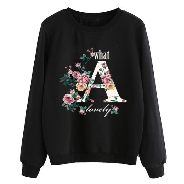 2018 new arrival autumn hoodies women long sleeve fleece casual streetwear pullovers brand flower clothing female sweatshirts, Black
2018 new arrival autumn hoodies women long sleeve fleece casual streetwear pullovers brand flower clothing female sweatshirts, Black