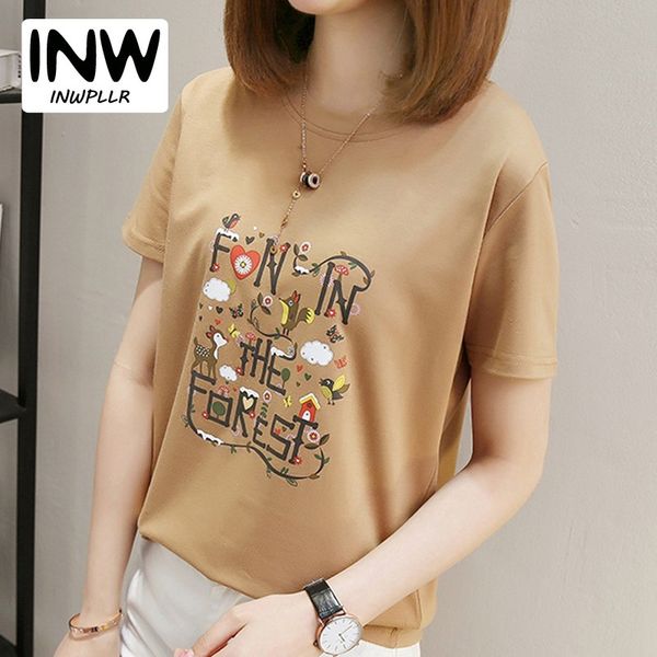 women funny tshirt ladies poleras mujer 2018 fashion oversize t-shirt plus size printed tees ladies verano camisetas femme, White
women funny tshirt ladies poleras mujer 2018 fashion oversize t-shirt plus size printed tees ladies verano camisetas femme, White