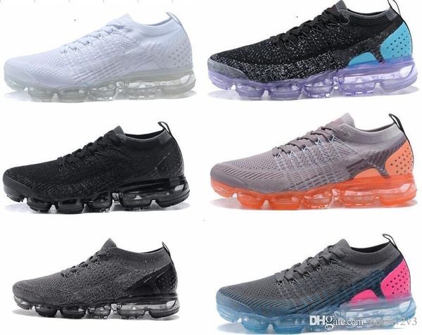 

2018 Vapormax 2.0 туфли Тройной белый черный красный oreo Кроссовки мужчины Женщины тренер