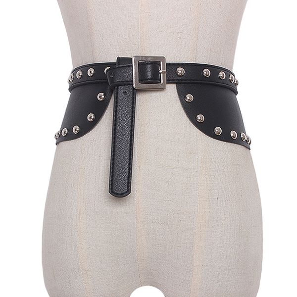 new belts for dress pu leather belt women luxury punk rivets strap cool fashion wide waist female skirt cinto feminino, Black;brown
new belts for dress pu leather belt women luxury punk rivets strap cool fashion wide waist female skirt cinto feminino, Black;brown