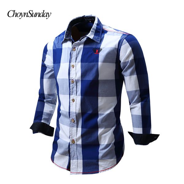 choynsunday 2018 new arrival men's shirt long sleeve shirts mens dress shirts brand casual fashion business style 100% cotton 50, White;black
choynsunday 2018 new arrival men's shirt long sleeve shirts mens dress shirts brand casual fashion business style 100% cotton 50, White;black