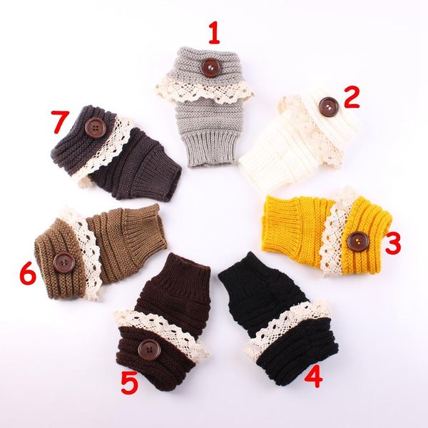 lady fingerless gloves woman autumn winter wrist solid color hand gloves with buttons lace warmer knitted gloves 7colors tc181017
lady fingerless gloves woman autumn winter wrist solid color hand gloves with buttons lace warmer knitted gloves 7colors tc181017