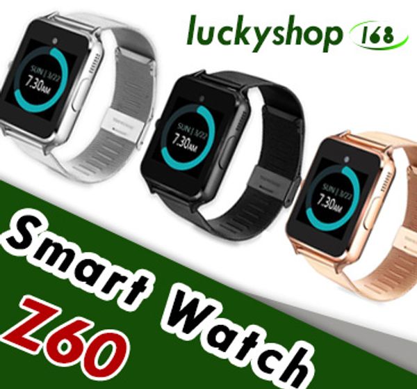 SmartWatch Z60 Smart Watch с роскошной поддержкой из нержавеющей стали SIM-карты и смарт-часы TF
SmartWatch Z60 Smart Watch с роскошной поддержкой из нержавеющей стали SIM-карты и смарт-часы TF