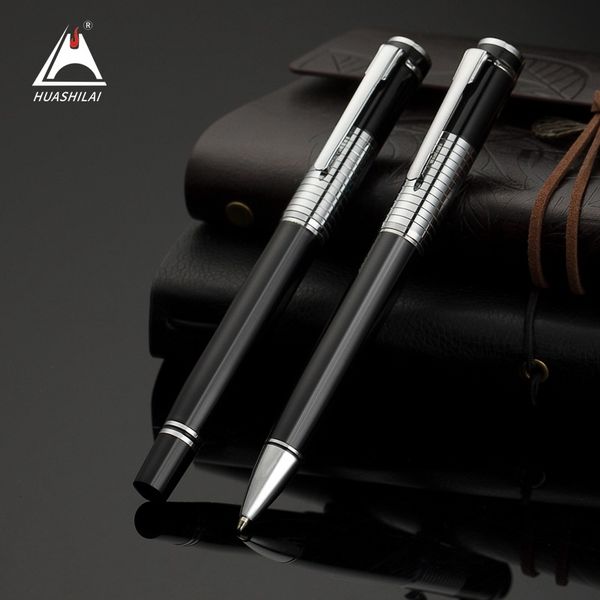 wholesale price 2pcs black metal ballpoint pen / roller ball pen school office stationery classic writing ball pens gift, Blue;orange
wholesale price 2pcs black metal ballpoint pen / roller ball pen school office stationery classic writing ball pens gift, Blue;orange