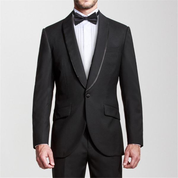 black slim fit men suits wedding groom tuxedos business formal wear 2 pieces (jacket+pants) mam bridegroom suits, Black;gray
black slim fit men suits wedding groom tuxedos business formal wear 2 pieces (jacket+pants) mam bridegroom suits, Black;gray
