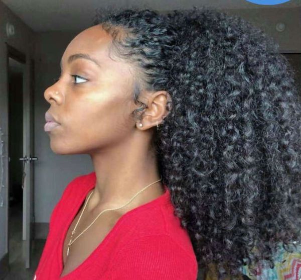 160g afro kinky curly ponytail hair extenions clip in african american real brazilian hair ponytail afro kinky curly natural color human, Black
160g afro kinky curly ponytail hair extenions clip in african american real brazilian hair ponytail afro kinky curly natural color human, Black