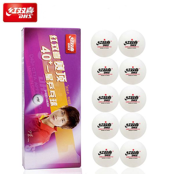 20 balls/lot dhs d40+ table tennis balls seamed new material plastic polypong balls tenis de me ing
20 balls/lot dhs d40+ table tennis balls seamed new material plastic polypong balls tenis de me ing