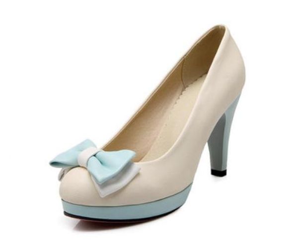 send single shoes female bowknot 2018 new style spring coarse heel round head shallow mouth high heel princess shoes, Black
send single shoes female bowknot 2018 new style spring coarse heel round head shallow mouth high heel princess shoes, Black