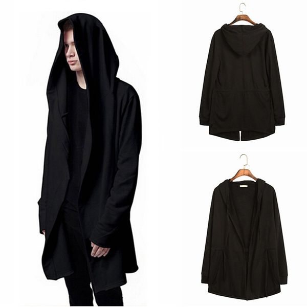 wholesale- 2017 autumn winter new casual hooded long trench coat for men windbreaker leisure loose long section windbreaker aq820711, Tan;black
wholesale- 2017 autumn winter new casual hooded long trench coat for men windbreaker leisure loose long section windbreaker aq820711, Tan;black
