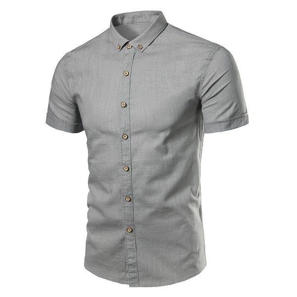 zeeshant s-xxxl men summer short sleeve shirt linen cotton breathable slim fit solid dress formal shirt chemise homme, White;black
zeeshant s-xxxl men summer short sleeve shirt linen cotton breathable slim fit solid dress formal shirt chemise homme, White;black