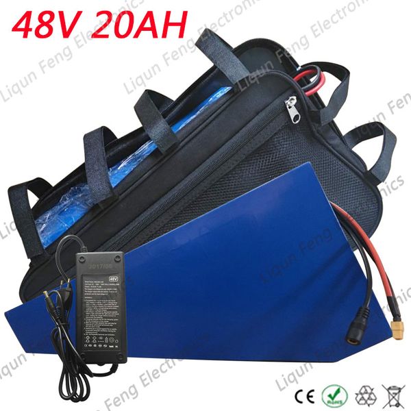 ЕС США без налогов 48V 20AH Треугольный аккумулятор 1000W 48V Электрический велосипед ба
ЕС США без налогов 48V 20AH Треугольный аккумулятор 1000W 48V Электрический велосипед ба
