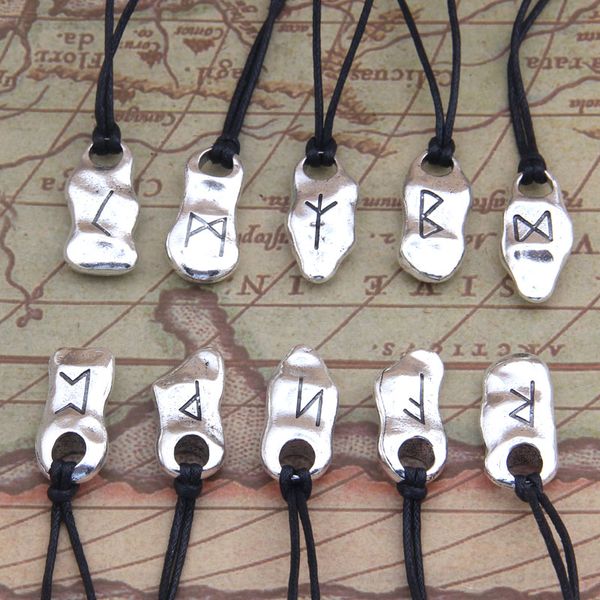2017 new arrival viking rune pendant necklace for men gift adjustable, Silver
2017 new arrival viking rune pendant necklace for men gift adjustable, Silver