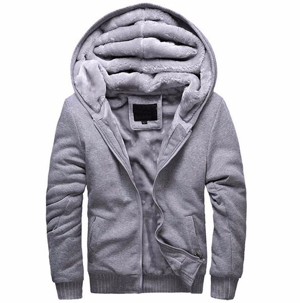 new winter thicken hoodie men zipper hooded coat brand mens tracksuit sweatshirt solid color thick warm plus size hoodies, Black
new winter thicken hoodie men zipper hooded coat brand mens tracksuit sweatshirt solid color thick warm plus size hoodies, Black