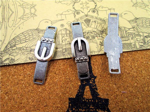 30pcs--buckle charms, antique tibetan silver belt buckle charm pendant, watchband 12x40mm, Bronze;silver
30pcs--buckle charms, antique tibetan silver belt buckle charm pendant, watchband 12x40mm, Bronze;silver