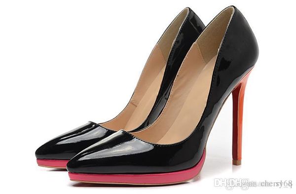 color matching with spikes red bottom high heels women shoes 12cm high heel ladies female shoes low footwear pumps wedding shoes fashion, Black
color matching with spikes red bottom high heels women shoes 12cm high heel ladies female shoes low footwear pumps wedding shoes fashion, Black