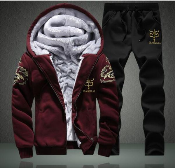 mens winter thicken sweatsuits teenagers hooded hoodies cardigan coats long pants tracksuits 2pcs sets man casual print design outfit pants, Gray
mens winter thicken sweatsuits teenagers hooded hoodies cardigan coats long pants tracksuits 2pcs sets man casual print design outfit pants, Gray