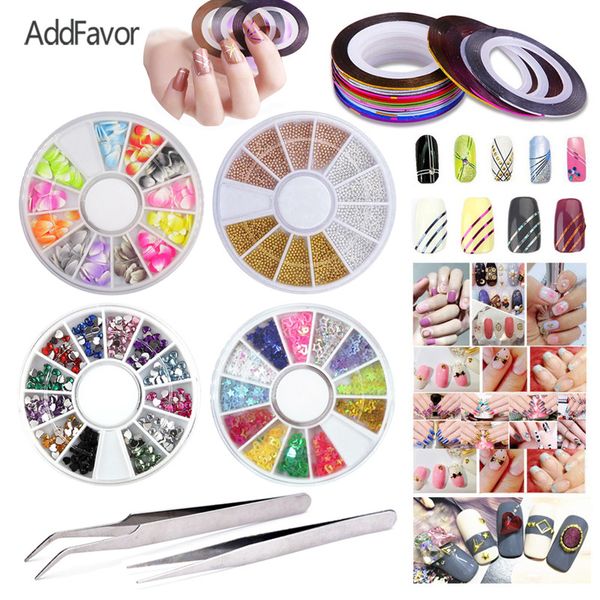 addfavor 3d nail rhinestone studs acrylic pearl fake diamond nail gems picker tweezers kit decals polish art decoration set, Silver;gold
addfavor 3d nail rhinestone studs acrylic pearl fake diamond nail gems picker tweezers kit decals polish art decoration set, Silver;gold