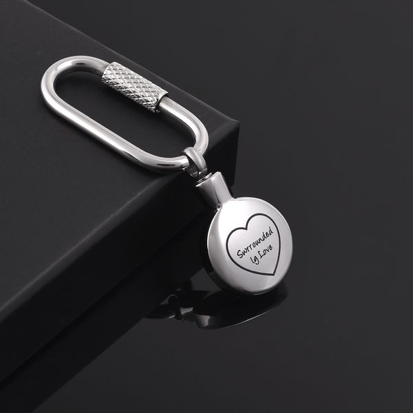 ijk2057 нержавеющей стали круглой формы кремации keepsake брелок для урны пепел мемориал сувенирный брелок подарочные ювелирные изделия, Silver
ijk2057 нержавеющей стали круглой формы кремации keepsake брелок для урны пепел мемориал сувенирный брелок подарочные ювелирные изделия, Silver