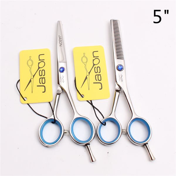 5" 14cm jp 440c brand jason barber's hairdressing shears cutting thinning scissors human hair scissors salon style tools j1117
5" 14cm jp 440c brand jason barber's hairdressing shears cutting thinning scissors human hair scissors salon style tools j1117