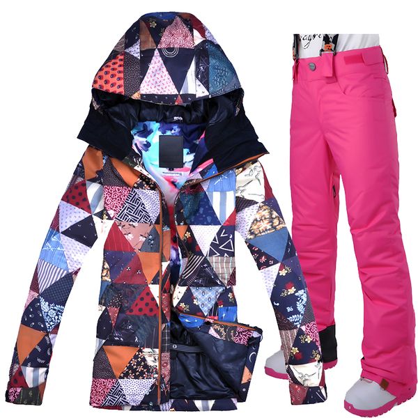 women waterproof gsou snow skiing suit windproof ski jacket and pants set breathable snowboard ski clothes
women waterproof gsou snow skiing suit windproof ski jacket and pants set breathable snowboard ski clothes