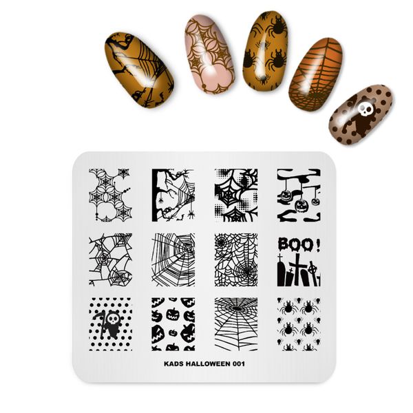 nail stamping plates halloween style stainless steel nail art stamp diy template manicure tools, White
nail stamping plates halloween style stainless steel nail art stamp diy template manicure tools, White