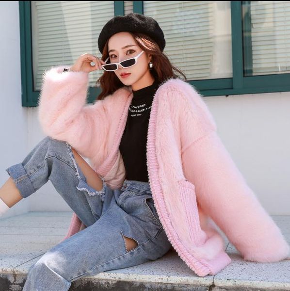 women winter autumn cardigan faux fur jackets fake woolen warm fur outwear fashion female fake overcoat pactchwork k952, Black
women winter autumn cardigan faux fur jackets fake woolen warm fur outwear fashion female fake overcoat pactchwork k952, Black