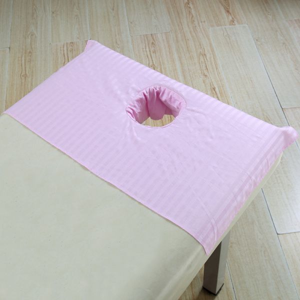 55*75cm stripe beauty salon bed sheet 100% cotton linens spa massage beauty bed table cover fitted sheet with holes simple style
55*75cm stripe beauty salon bed sheet 100% cotton linens spa massage beauty bed table cover fitted sheet with holes simple style