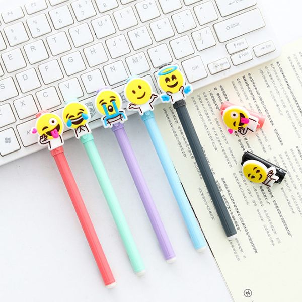 6pc/lot cute creative expression gel pen writing pens kawaii stationery caneta material escolar office school supplies papelaria
6pc/lot cute creative expression gel pen writing pens kawaii stationery caneta material escolar office school supplies papelaria