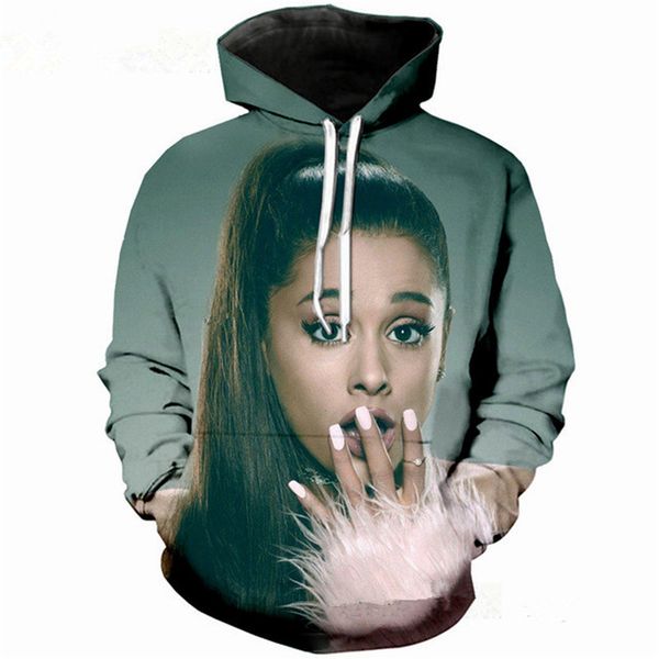 fashion men/women songstress ariana grande 3d funny printed crewneck sweatshirt hoodies fashion casual hoodies h284, Black
fashion men/women songstress ariana grande 3d funny printed crewneck sweatshirt hoodies fashion casual hoodies h284, Black