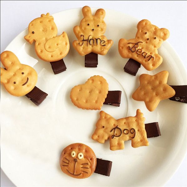 1pcs new cute biscuit cartoon hair clips girls headwear princess barrette kids headdress children hair accessories baby hairpins, Golden;white
1pcs new cute biscuit cartoon hair clips girls headwear princess barrette kids headdress children hair accessories baby hairpins, Golden;white