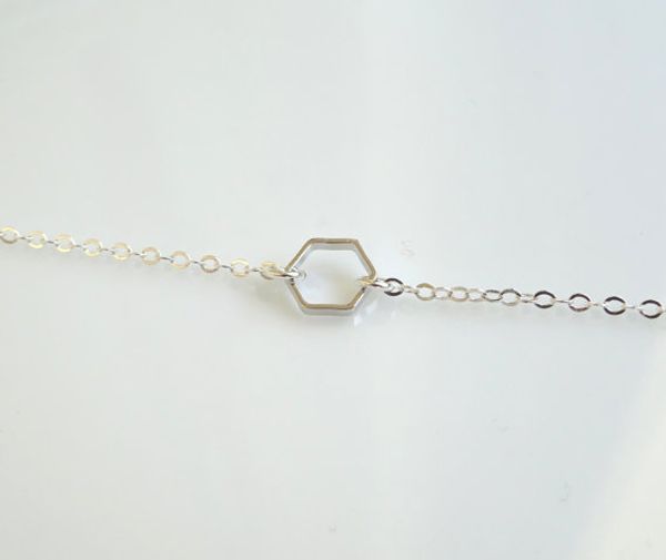 small geometry hexagonal chain bracelet hollow hexagon charm polygonal polygon ladies geometric lucky woman mother men's family gifts j, Black
small geometry hexagonal chain bracelet hollow hexagon charm polygonal polygon ladies geometric lucky woman mother men's family gifts j, Black