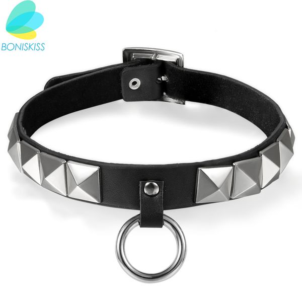 boniskiss collar punk square gothic goth choker harajuku black leather neck buckle rhombus rivet jewelry necklaces for women, Silver
boniskiss collar punk square gothic goth choker harajuku black leather neck buckle rhombus rivet jewelry necklaces for women, Silver