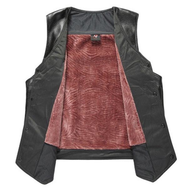 2018 autumn brand plus size black pu leather vest men fleece lined warm jackets sleeveless coat winter leather vest, Black;white
2018 autumn brand plus size black pu leather vest men fleece lined warm jackets sleeveless coat winter leather vest, Black;white